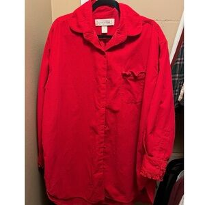Red Victoria's Secret Country Sleepshirt